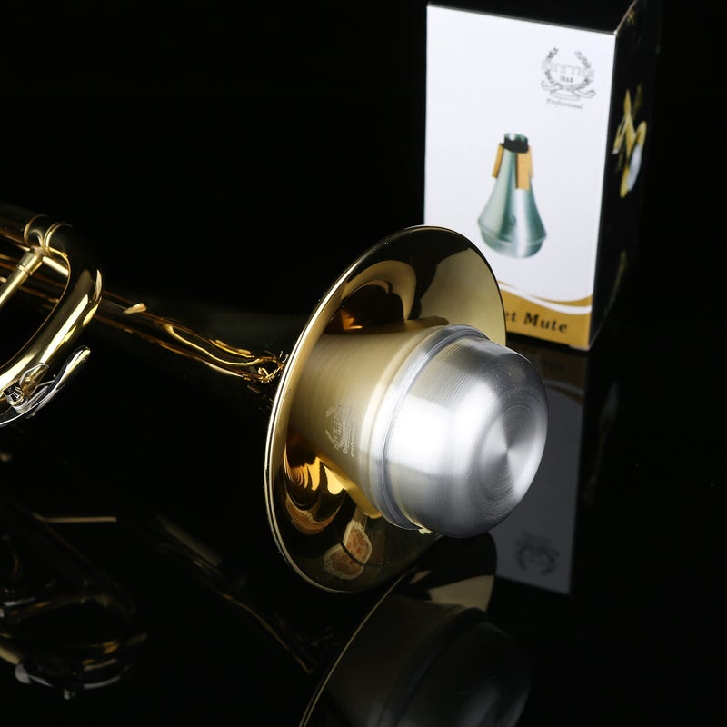 Rhythm Trumpet Mute Trumpet Mute Silencer Lightweight Aluminum Trumpet Practice Mute - Image 5